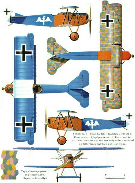 Fokker D VII 1918 | Aircraft, Fighter planes, Ww1 aircraft