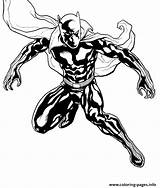 Marvel Black Panther Coloring Pages At GetColoringscom  Free sketch template