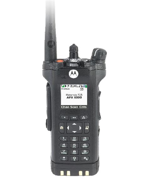 Motorola APX 6000 Digital Portable Radio | Procom Communications, LLC