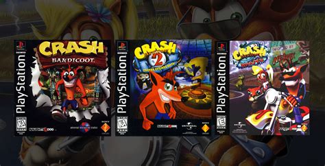 The Three PS1 Crash Bandicoot Covers Have Been Recreated