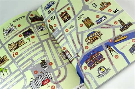 Leeds City Centre Map - Emma Saynor Design