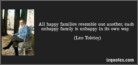 All happy families resemble one another, each unhappy family is unhappy in its own way. | Nature ...