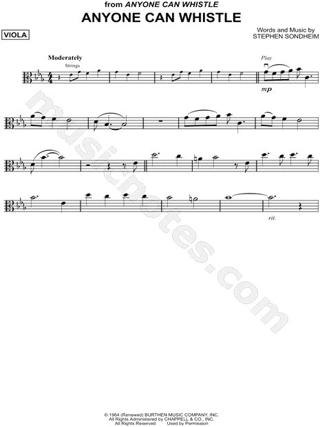 Stephen Sondheim "Anyone Can Whistle" Sheet Music in Eb Major - Download & Print - SKU: MN0132530