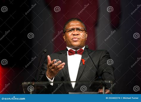 Fikile Mbalula, ANC Politician and Member of Parliament Editorial Stock ...