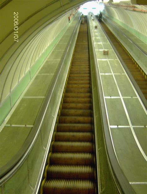 Tyne Tunnel Pedestrian Escalator © Clive Clarke :: Geograph Britain and Ireland