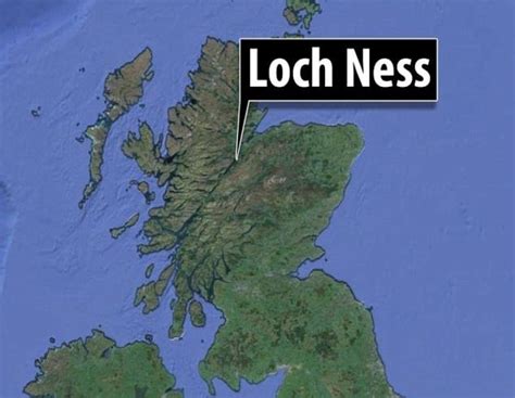 A 'monster' is found lurking in the depths of Loch Ness is actually a film prop | Daily Mail Online