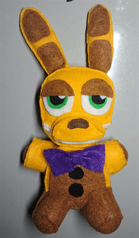 Custom Spring bonnie plush! (Yes, I know that there's an official one ...