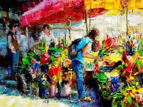 Art Talk - Julie Ford Oliver: Farmers Market #16