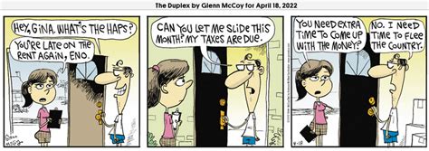 Glenn McCoy Back on The Duplex – 2 Months Ago – The Daily Cartoonist