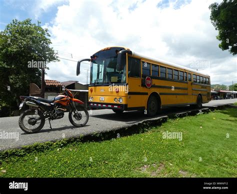 Thomas Built school bus, Costa Rica 2018 Stock Photo - Alamy