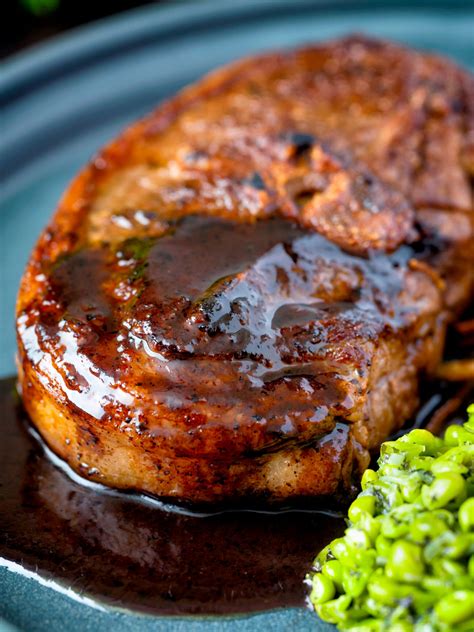 Barnsley Chops with Lamb Port Sauce - Krumpli