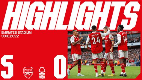 Highlights & full 90: Arsenal 5-0 Forest | Video | News | Arsenal.com