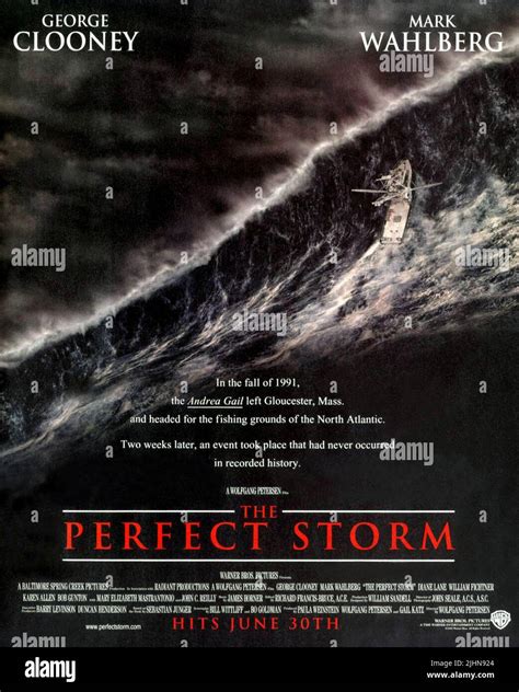 THE PERFECT STORM FILM POSTER, THE PERFECT STORM, 2000 Stock Photo - Alamy