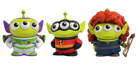 Buy Pixar Alien Remix Character Figures 3-pack 3-inches, Mr. Incredible ...