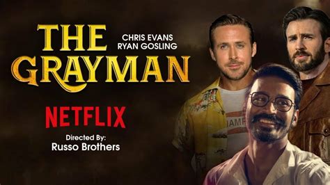 The Gray Man - Trailer | Ryan Gosling | Chris Evans | Dhanush | 2021 ...