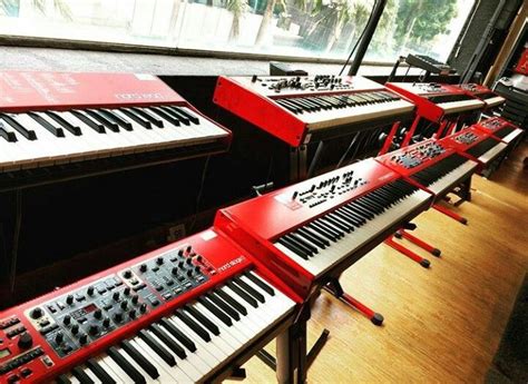 All Nord Piano #nordkeyboard #nord #keyboard #red #nordelectro #nordpiano #nordlead #synth # ...