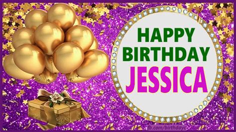 Happy Birthday Jessica images gif
