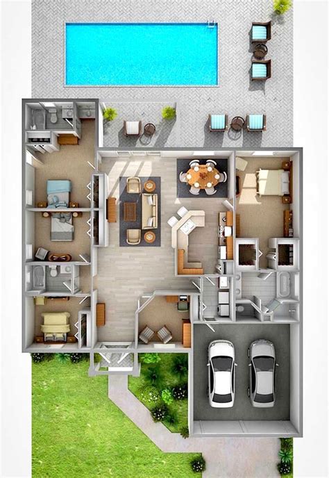 Croquis De Casas Modernas