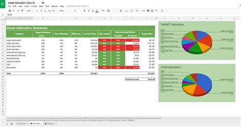 Asset Allocation Spreadsheet - Money Smart Guides