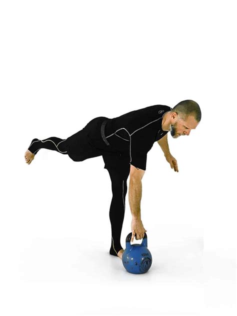 Kettlebell Single-Leg Deadlift - Kettlebell Exercise Encyclopedia