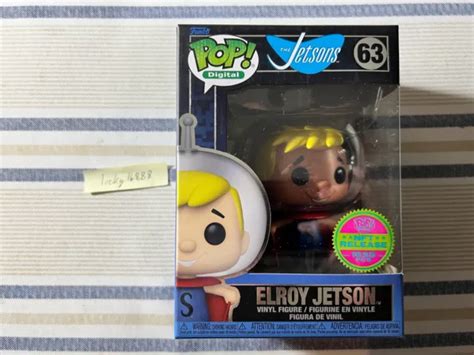 FUNKO POP! DIGITAL Hanna Barbera The Jetsons Elroy Jetson Legendary #63 $51.99 - PicClick