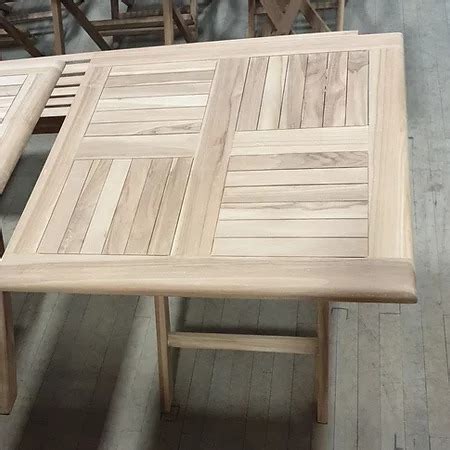 Folding Teak Table - Prime Adelaide