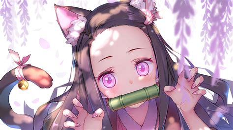 Demon Slayer Nezuko Cute Nezuko Wallpaper Pc