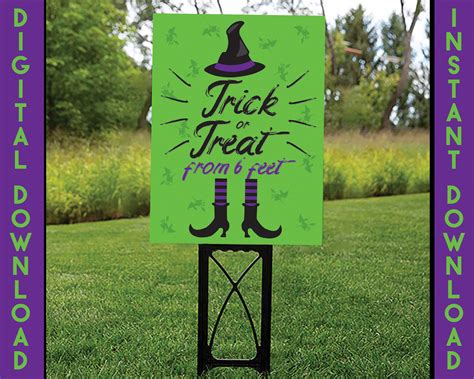 20+ Spooky Halloween Yard Signs – The Urban Decor