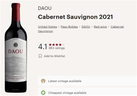 » Daou Vineyards 2021 Cabernet Sauvignon