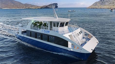 Ferry Catamaran Flow Ship Design: 3D renderings - Sodoma Atelier