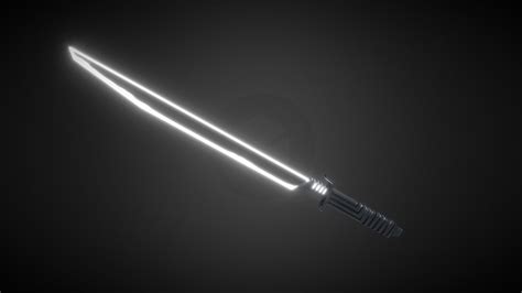 Darksaber (Mandalorian) - Star Wars Fan Art - 3D model by SkyeShark ...