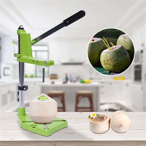 Manual Coconut Opening Machine Vertical Coconut Opener Tool Stainless ...