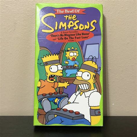 1997 The Best of the Simpsons Vol. 1 VHS Tapes Cartoon | eBay