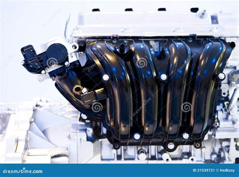 Brand new car engine stock image. Image of machine, energy - 21539721