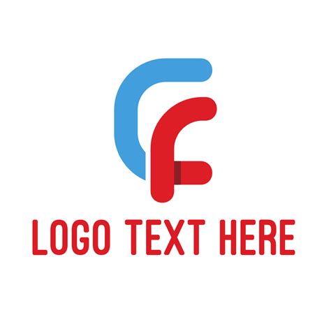 Abstract Red & Blue Logo | BrandCrowd Logo Maker