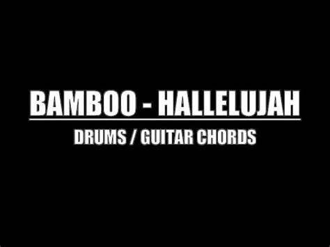 Bamboo - Hallelujah (Drums Only, Lyrics, Chords) - YouTube