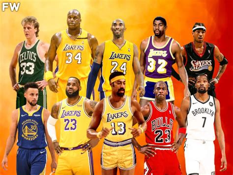 Top 10 Most Gifted NBA Players Of All Time - Fadeaway World