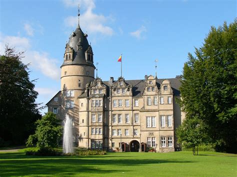 Residenzschloss des Hauses Lippe in Detmold, Kreis Lippe, Nordrhein ...