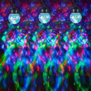 5ct Kaleidoscope Projection Christmas Light String - Multi - Seasonal - Christmas - Lights