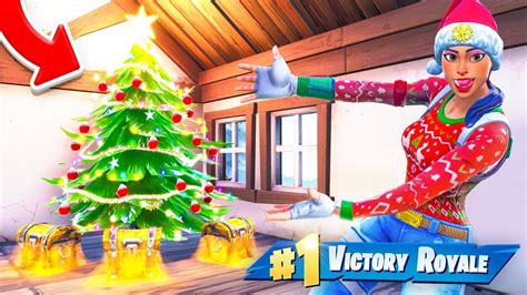 The CHRISTMAS LOOT Challenge In Fortnite Battle Royale! - YouTube