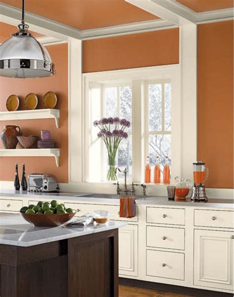 Tuscan Paint Colors to Use in Your Home | Orange kitchen walls, Kitchen wall colors, Paint for ...