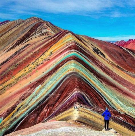 earthunboxed: “Rainbow Mountain in Peru | by Eric Hanson ” | Краски ...