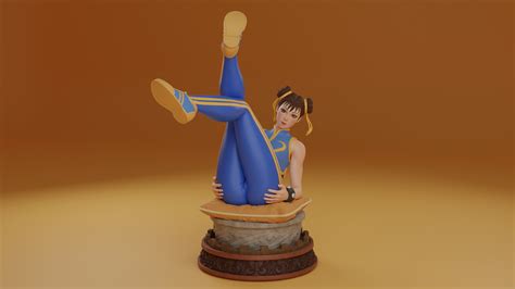 3D file Fortnite - Chun-Li・3D print design to download・Cults