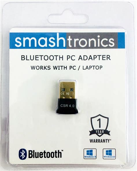 Smashtronics CSR 4.0 USB Dongle Bluetooth Receiver for PC Support ...