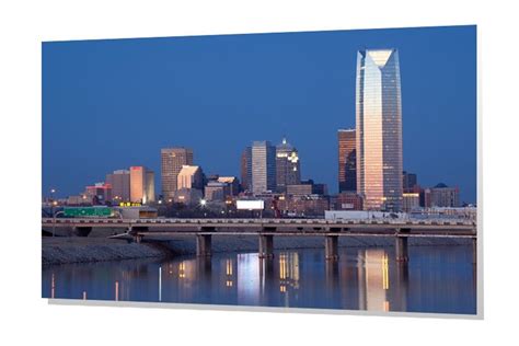 Oklahoma City Skyline Photograph Unframed Print - Etsy