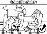 School Bus Safety Coloring Pages Sketch Coloring Page sketch template