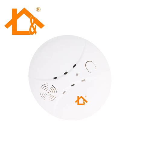 433MHz Wireless Smoke Detector Smoke Alarm Sensor For Wireless Alarm System -in Smoke Detector ...