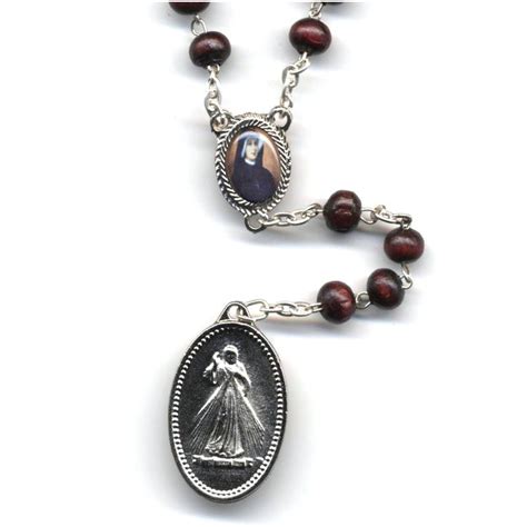 Divine Mercy Chaplet with Relic of St. Faustina – The Catholic Gift Store