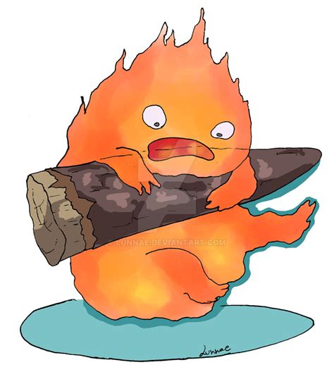 Calcifer by Lunnae on DeviantArt