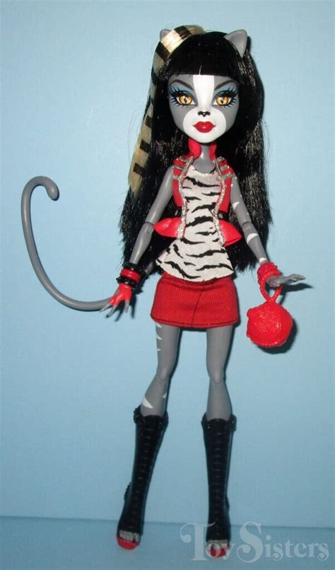 Monster High Signature Meowlody & Purrsephone (2012) #W9215 - Toy Sisters